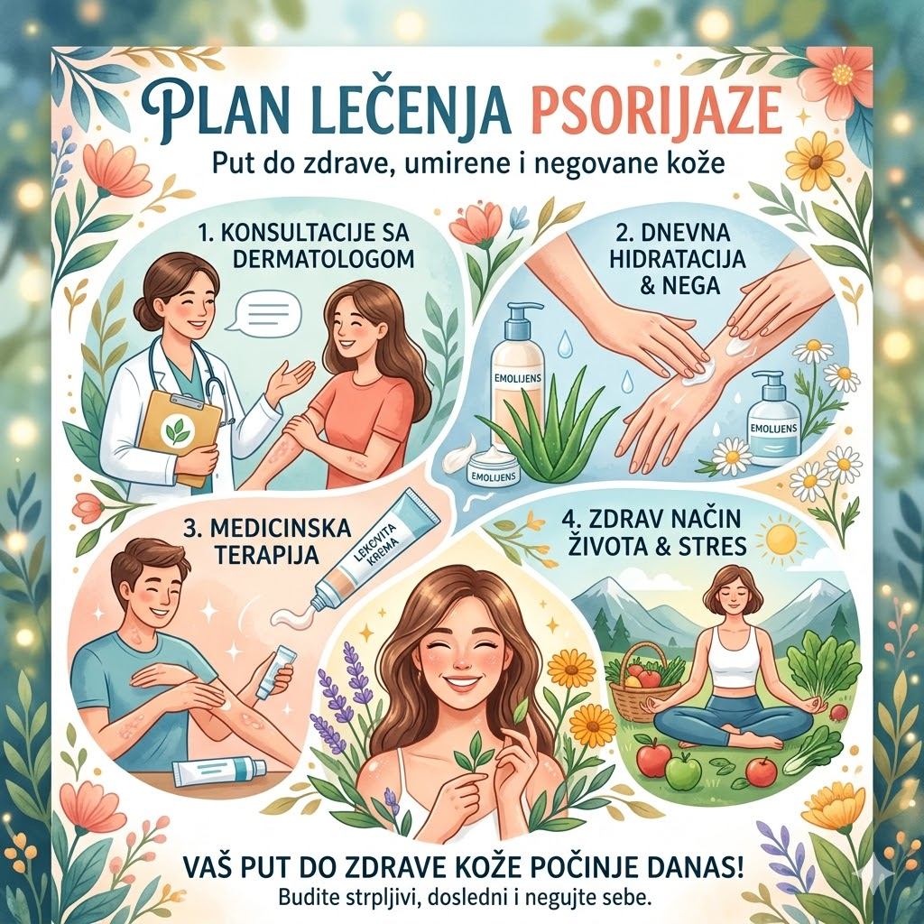 Informacije o lečenju psorijaze i ekcema